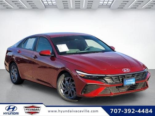 Red 2024 Hyundai ELANTRA SEL
