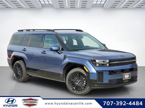 Atlantic Blue 2026 Hyundai SANTA FE HEV Calligraphy