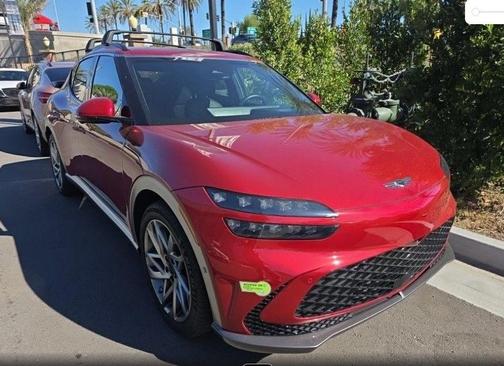 Red 2023 Genesis GV60 Advanced