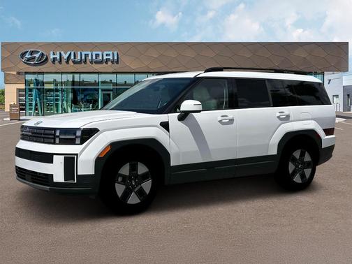 White 2026 Hyundai SANTA FE HEV SEL