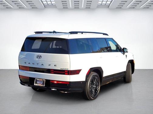 White 2026 Hyundai SANTA FE HEV Calligraphy