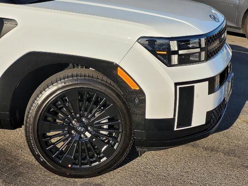 White 2026 Hyundai SANTA FE HEV Calligraphy