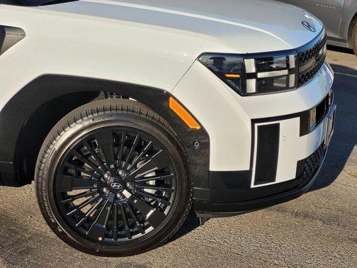 White 2026 Hyundai SANTA FE HEV Calligraphy