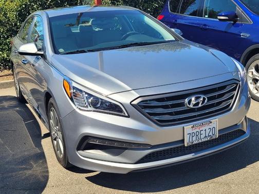 Shale Gray Metallic 2016 Hyundai SONATA Sport