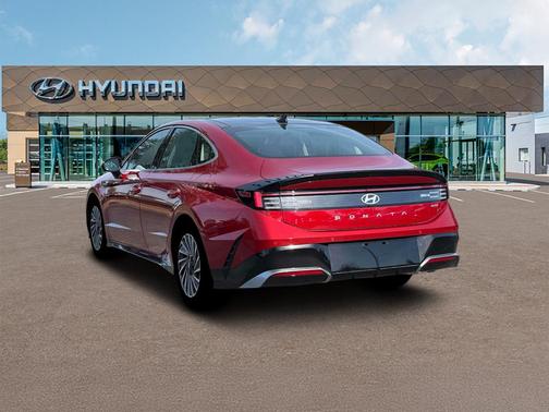 Red 2026 Hyundai SONATA Hybrid Limited