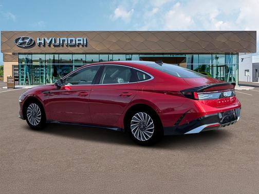 Red 2026 Hyundai SONATA Hybrid Limited