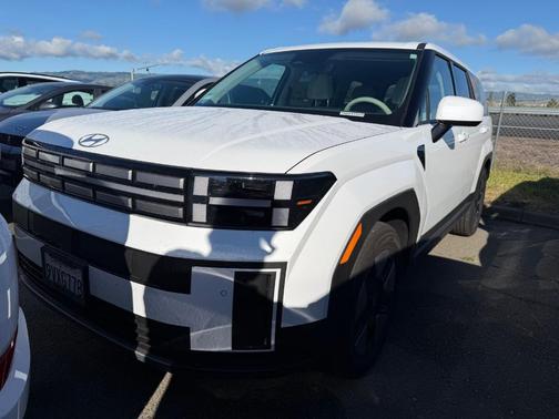 White 2026 Hyundai SANTA FE HEV SE
