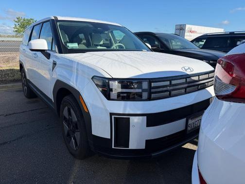 White 2026 Hyundai SANTA FE HEV SE