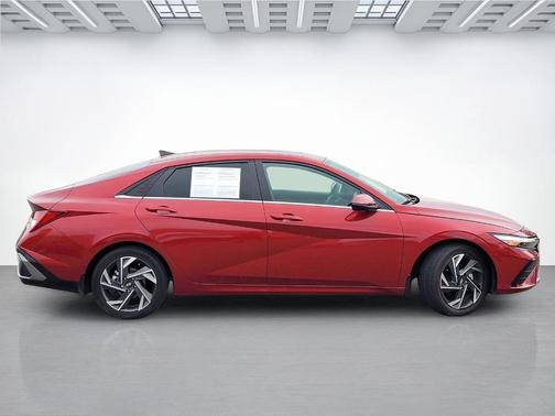 Red Metallic 2024 Hyundai ELANTRA HEV Limited