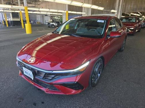 Red Metallic 2024 Hyundai ELANTRA HEV Limited