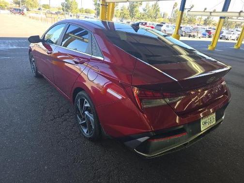 Red Metallic 2024 Hyundai ELANTRA HEV Limited