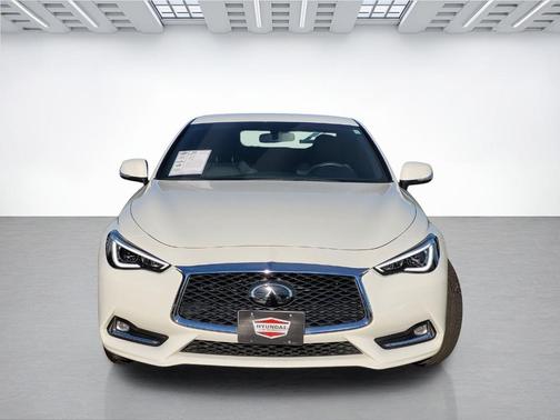 Pure White 2020 INFINITI Q60 3.0t PURE