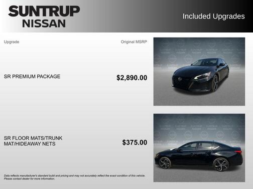 Black 2024 Nissan Altima 2.5 SR