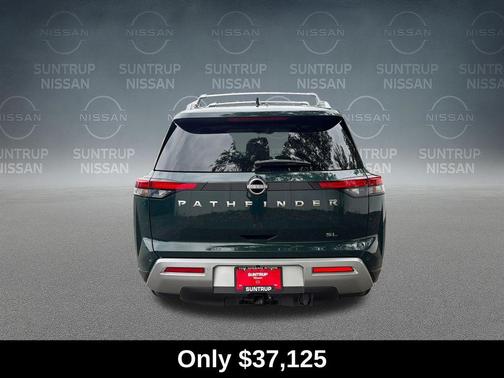 Obsidian Green Pearl 2025 Nissan Pathfinder SL