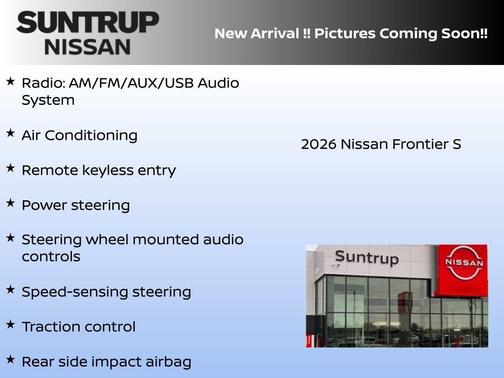 2026 Nissan Frontier S