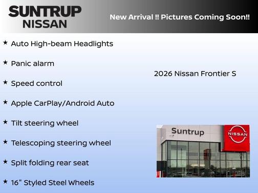 2026 Nissan Frontier S