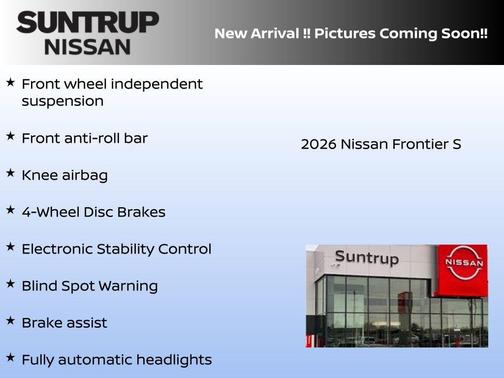 2026 Nissan Frontier S