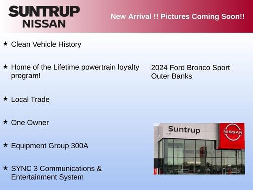 2024 Ford Bronco Sport Outer Banks