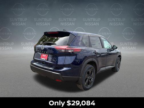 Deep Ocean Blue 2026 Nissan Rogue SV