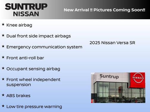 2025 Nissan Versa 1.6 SR