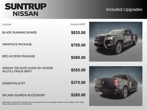 Super Black 2025 Nissan Frontier SL