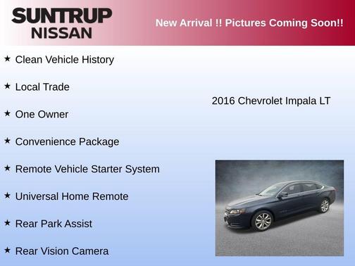 2016 Chevrolet Impala 2LT