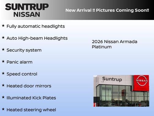2026 Nissan Armada Platinum