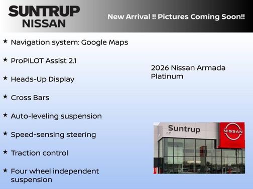 2026 Nissan Armada Platinum