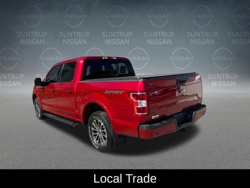 Red Metallic 2020 Ford F-150 XLT