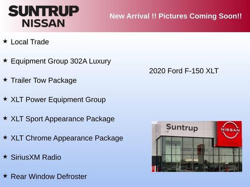 Red Metallic 2020 Ford F-150 XLT