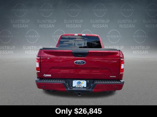 Red Metallic 2020 Ford F-150 XLT