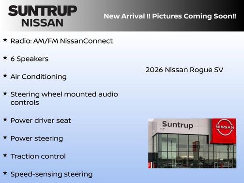 2026 Nissan Rogue SV