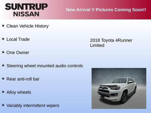 2018 Toyota 4Runner Limited