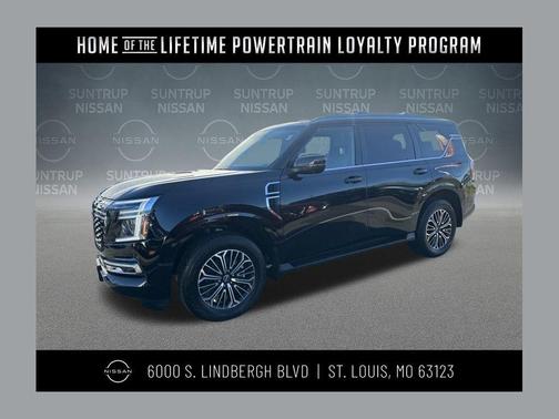 Black 2026 Nissan Armada Platinum