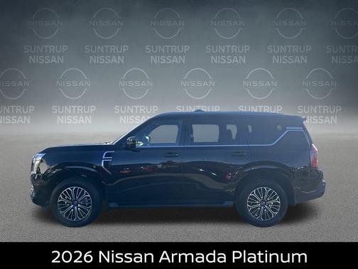 Black 2026 Nissan Armada Platinum