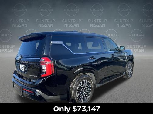 Black 2026 Nissan Armada Platinum