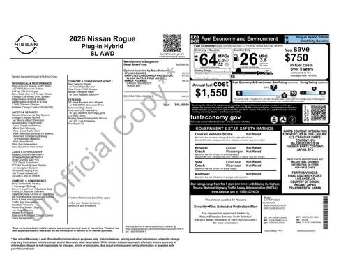 2026 Nissan Rogue SL