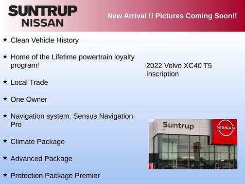 2022 Volvo XC40 T5 Inscription