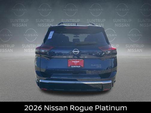 Deep Ocean Blue 2026 Nissan Rogue Platinum