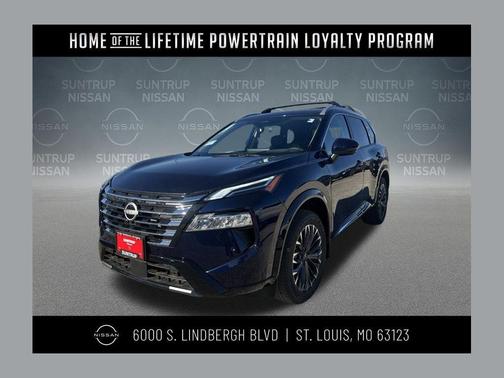 Deep Ocean Blue 2026 Nissan Rogue Platinum