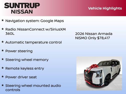 2026 Nissan Armada NISMO