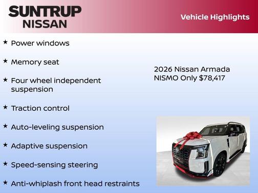 2026 Nissan Armada NISMO