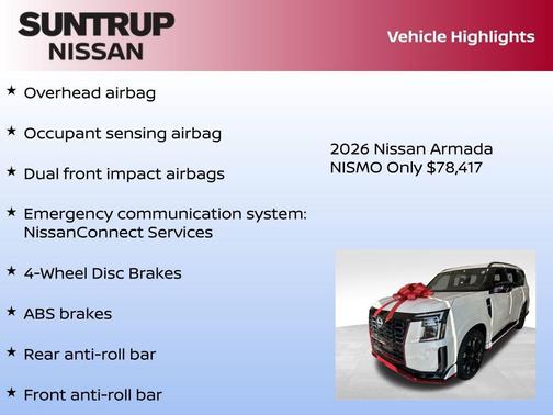 2026 Nissan Armada NISMO