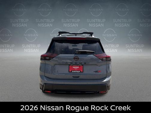 Boulder Gray Pearl 2026 Nissan Rogue Rock Creek
