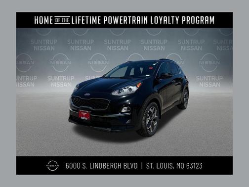 Black Cherry Pearl 2021 Kia Sportage EX