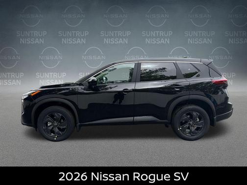 Black 2026 Nissan Rogue SV