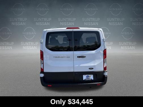 Oxford White 2023 Ford Transit-350 XLT