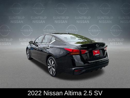 Black 2022 Nissan Altima 2.5 SV