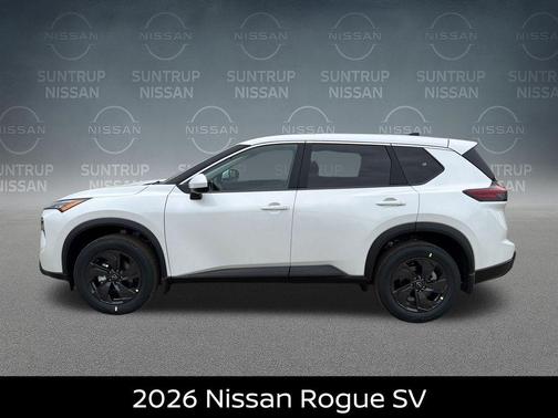Everest White P 2026 Nissan Rogue SV