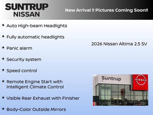 2026 Nissan Altima 2.5 SV